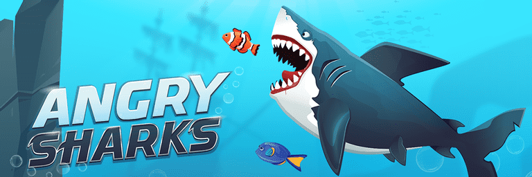 Angry shark - An Online Game on